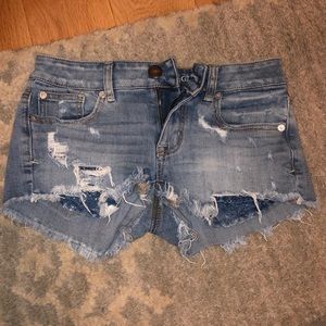 american eagle jean shorts